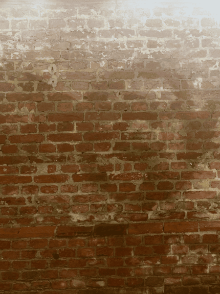 Nachher - Graffiti entfernt